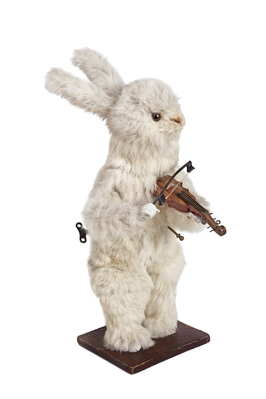 0869-vioolspelend konijn.jpg; 0869; ;